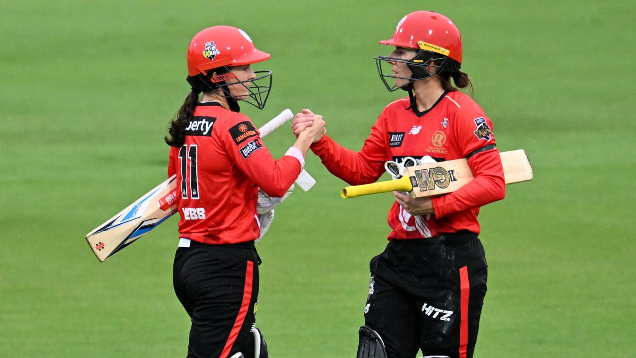 Courtney Webb (left) and Georgia Wareham