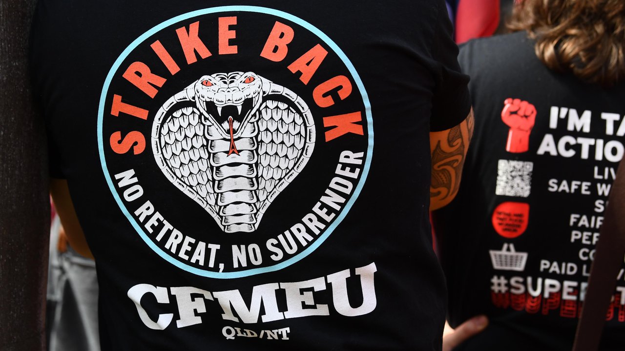 CFMEU workers