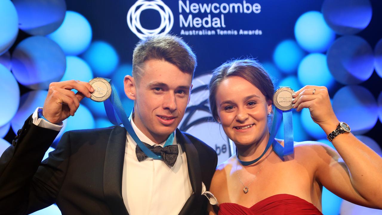 Alex de Minaur and Ash Barty