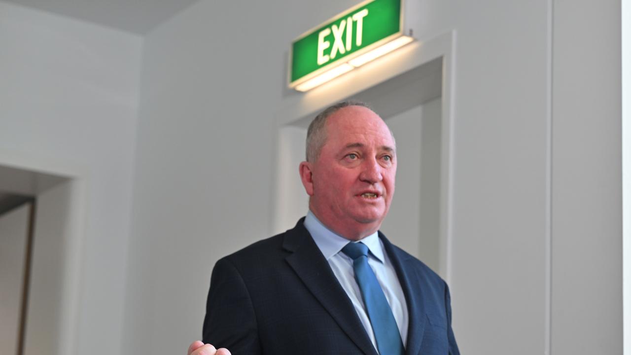 Nationals member for New England Barnaby Joyce