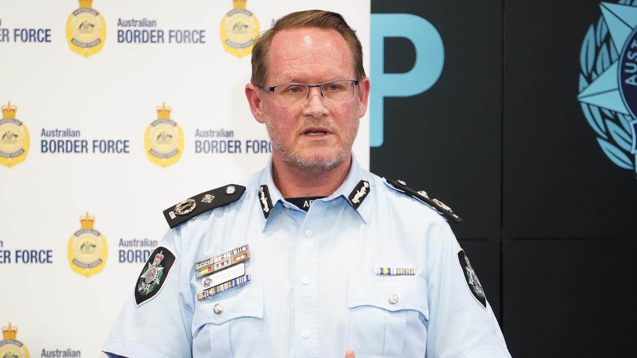 AFP assistant commissioner Stephen Nutt
