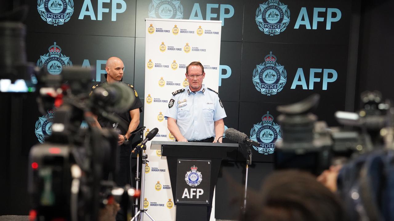 AFP assistant commissioner Stephen Nutt