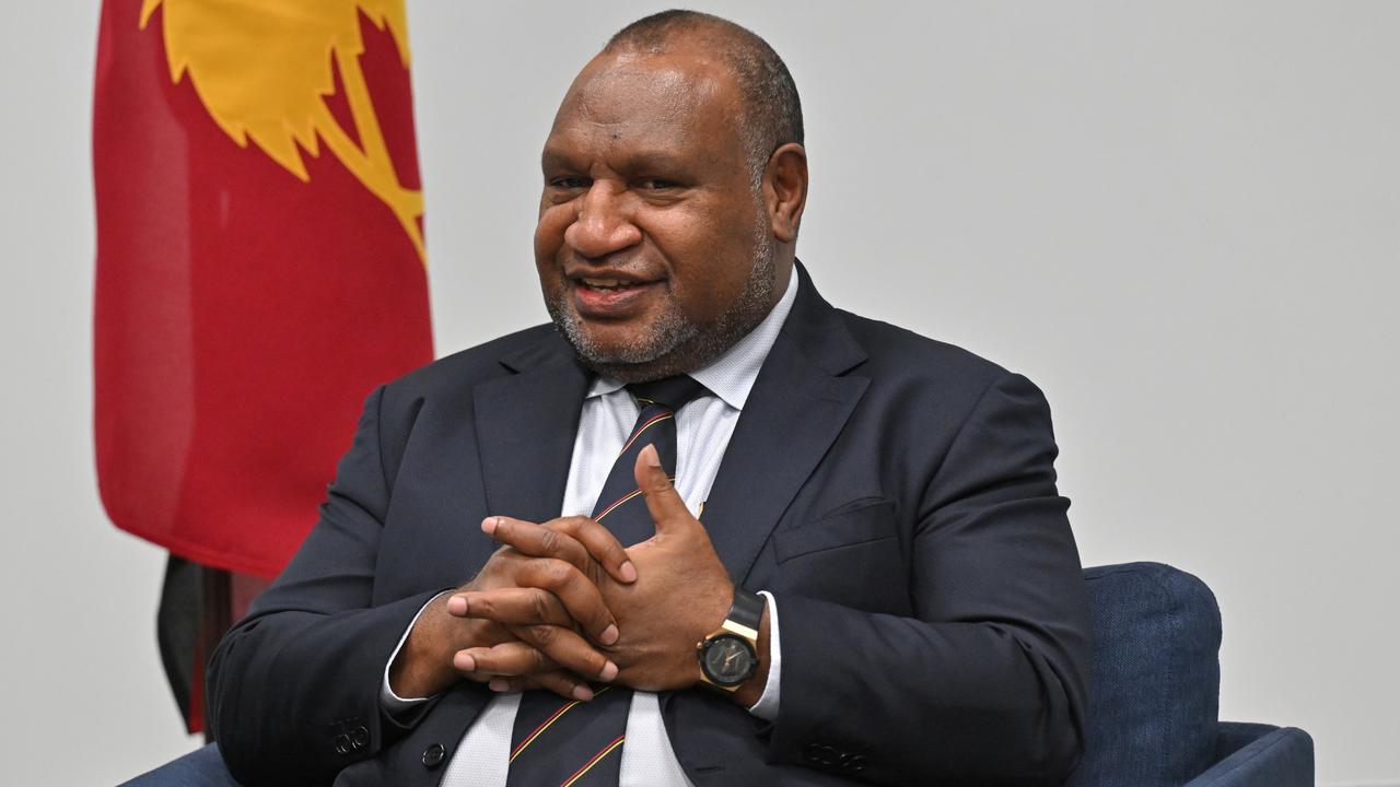 Papua New Guinea's Prime Minister James Marape