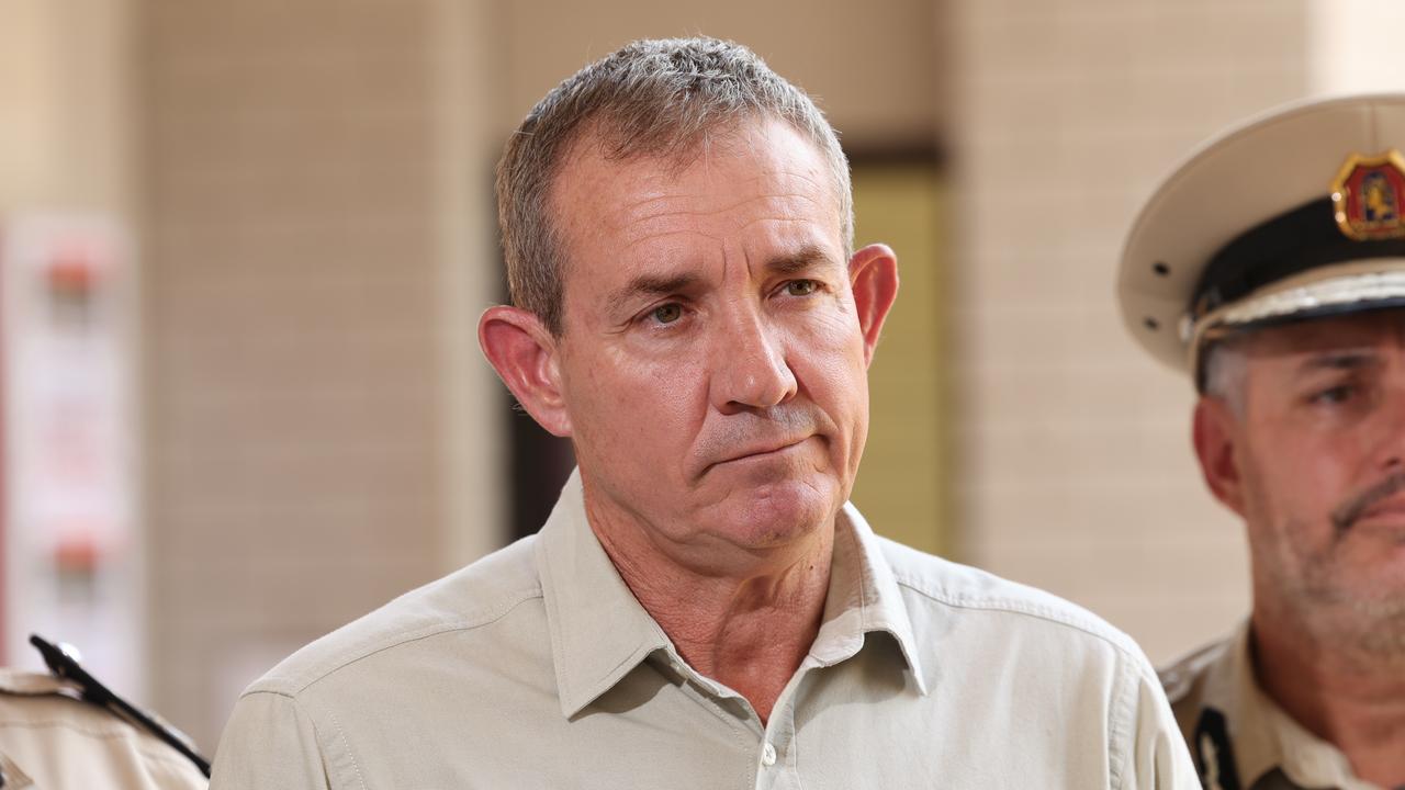 Corrections Minister Gerard Maley