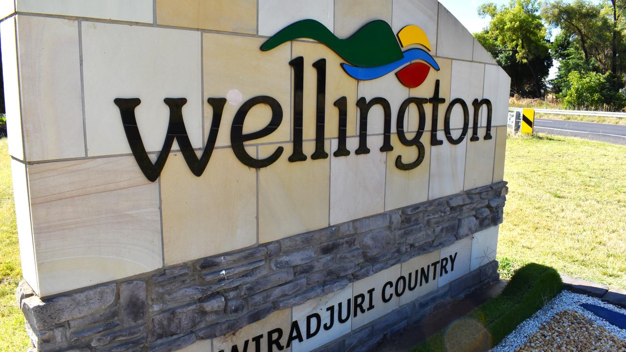 Wellington sign (file)