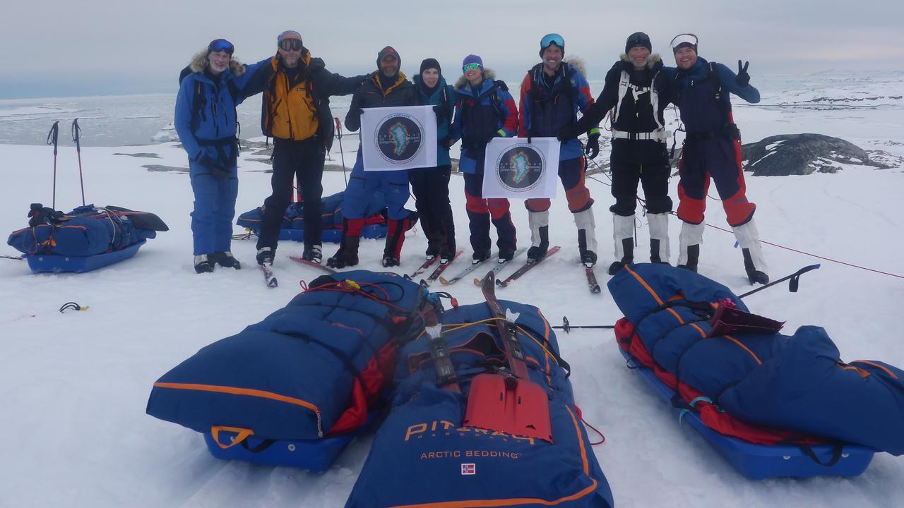 An expedition on the Greenland ice sheet
