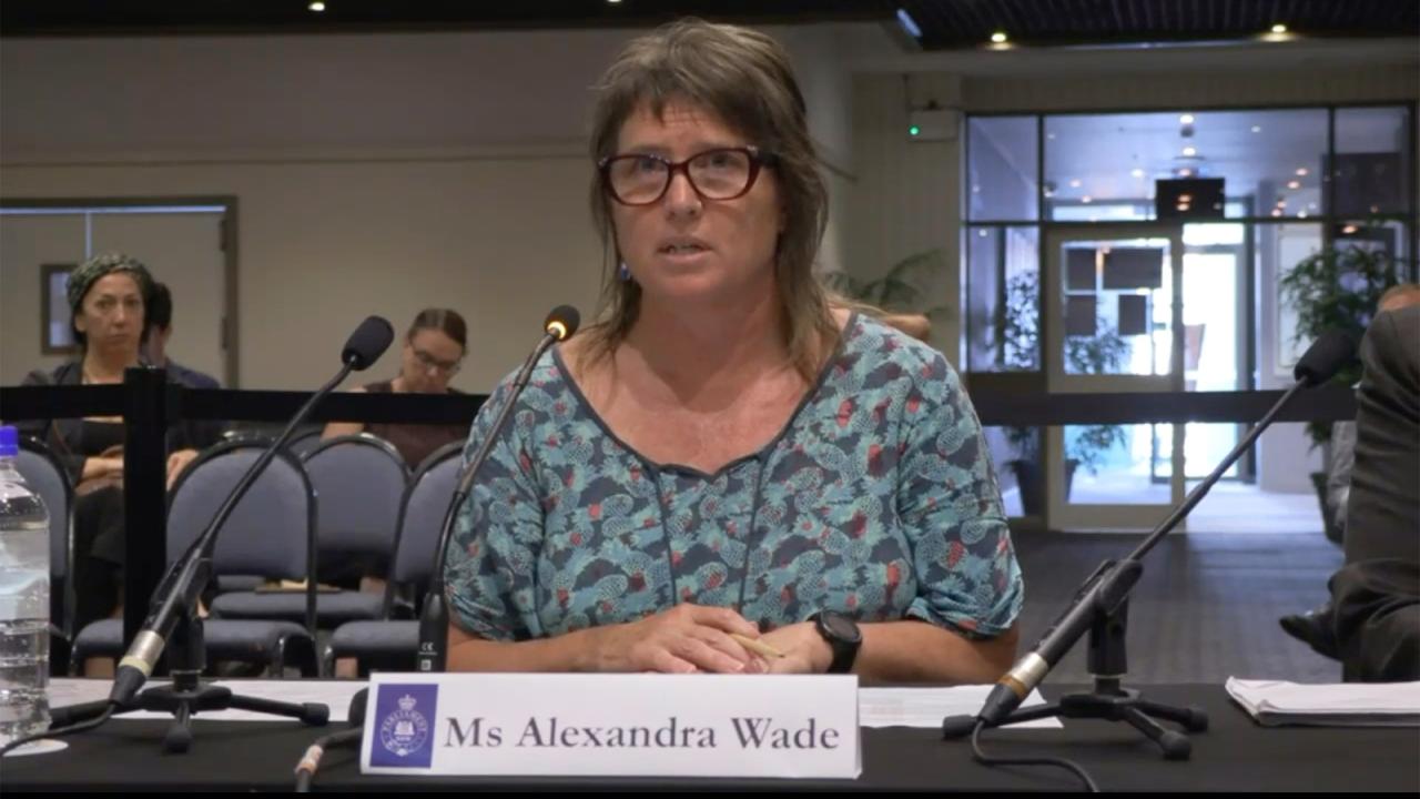 Clinical nurse consultant Alexandra Wade