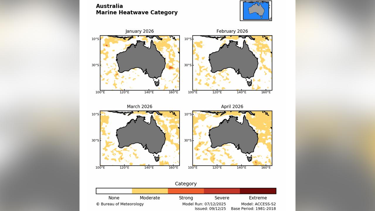 BOM long-range forecasts of ocean temperature conditions