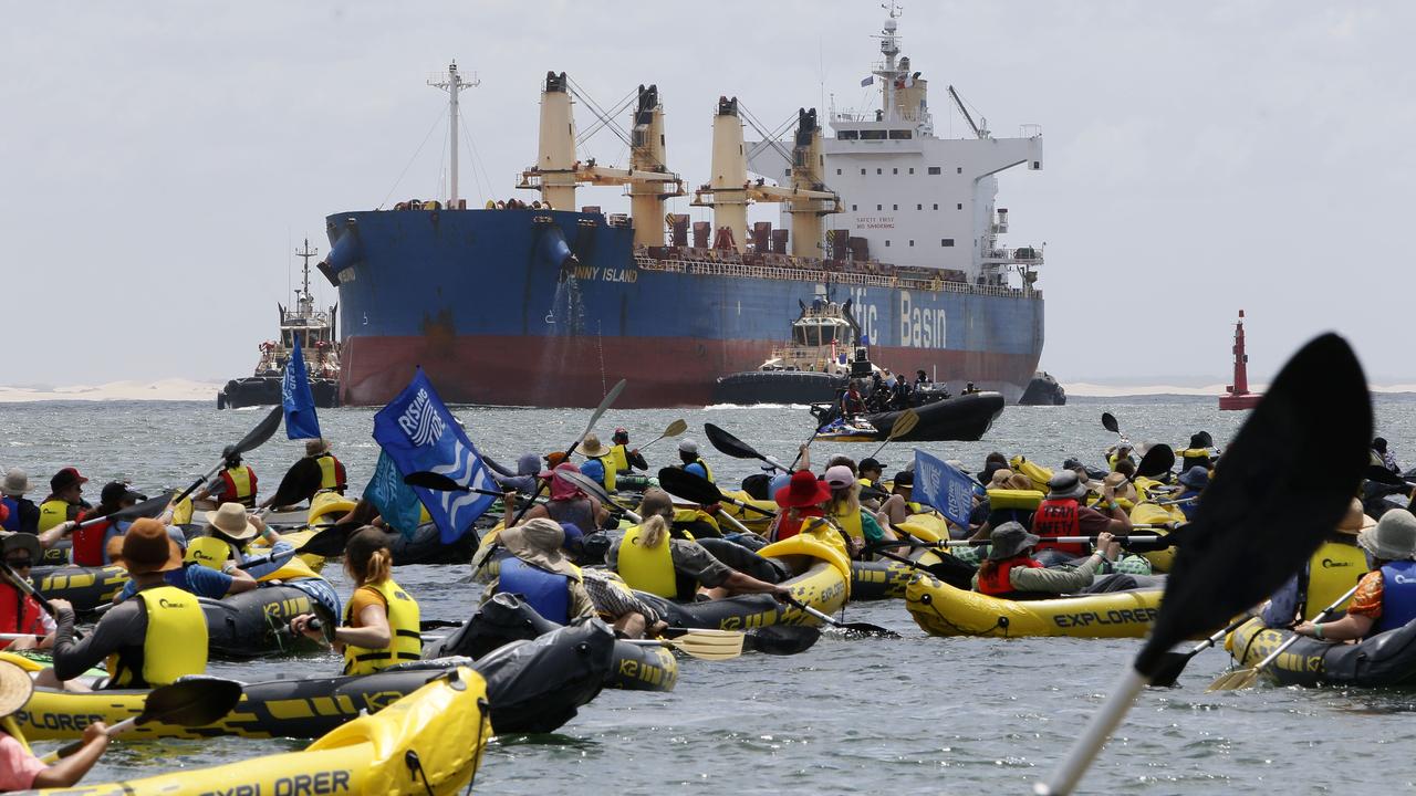 Rising Tide protest blockade
