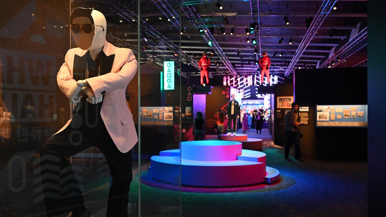 Rhe suit used by Psy in the Gangnam Style music video
