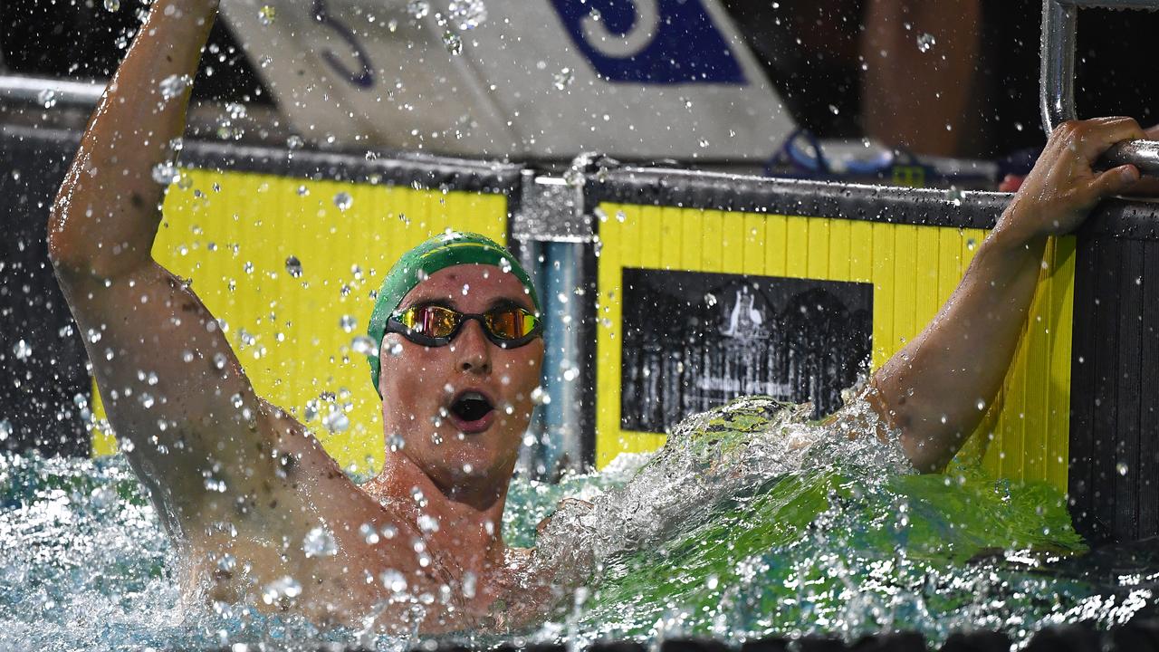 Cameron McEvoy of Australia