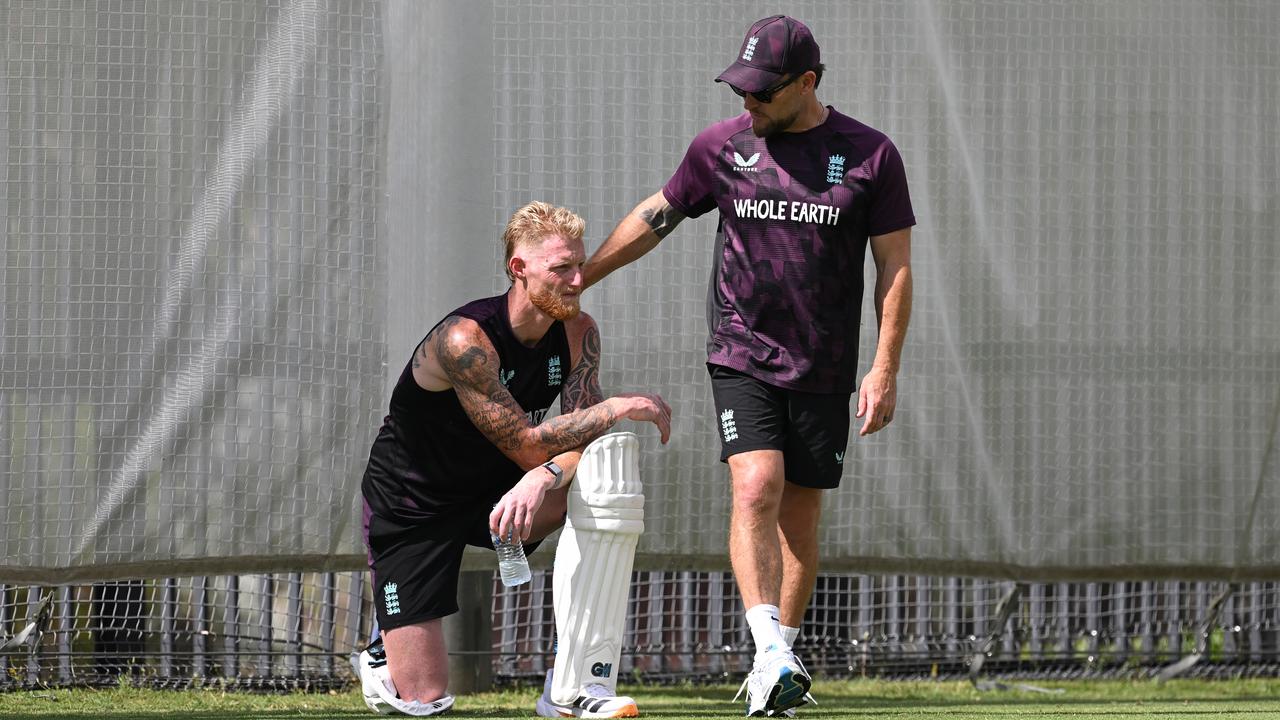 Ben Stokes and Brendon McCullum.