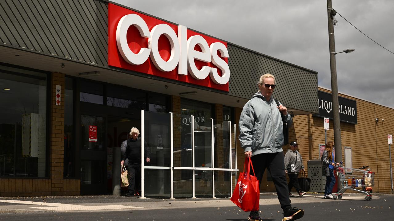 Coles signage