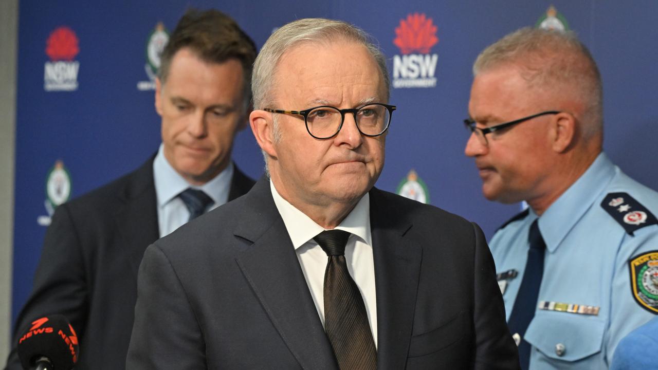 Anthony Albanese at press conference