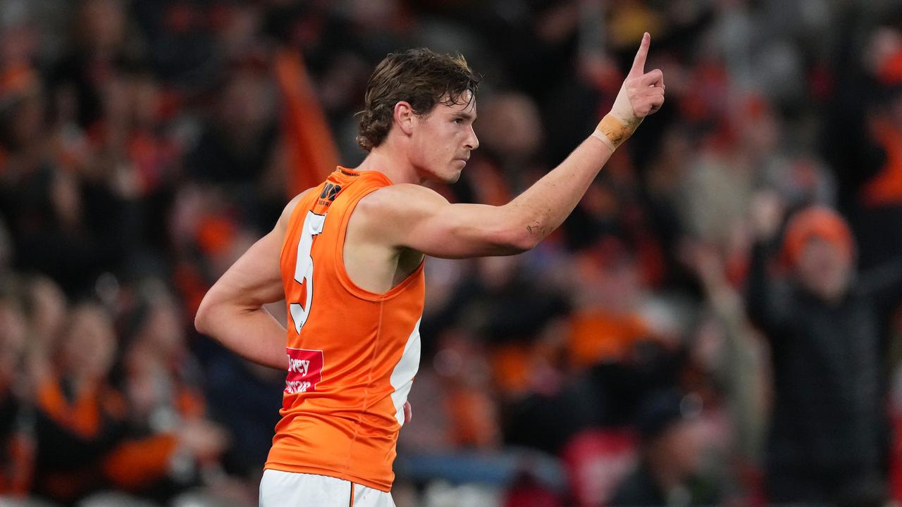 Aaron Cadman hopes to lead the Giants to an AFL premiership.