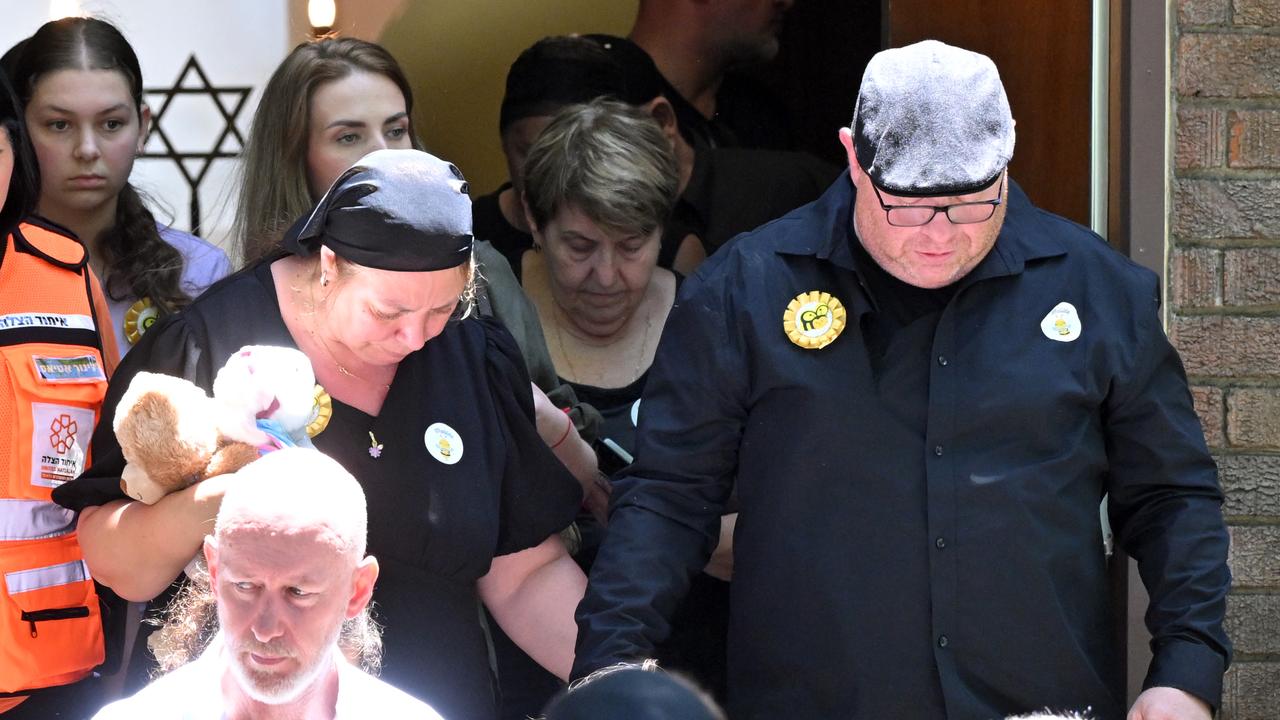 Matilda's mother and father Valentyna and Michael