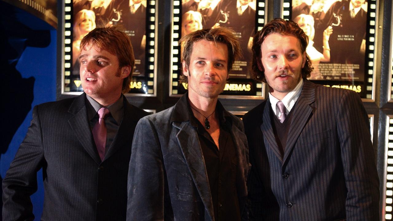 Damien Richardson, Guy Pearce and Joel Edgerton (file)