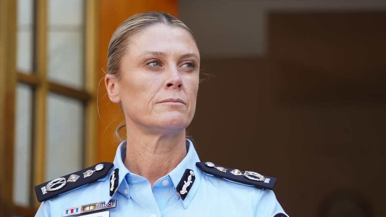 Australian Federal Police Commissioner Krissy Barrett