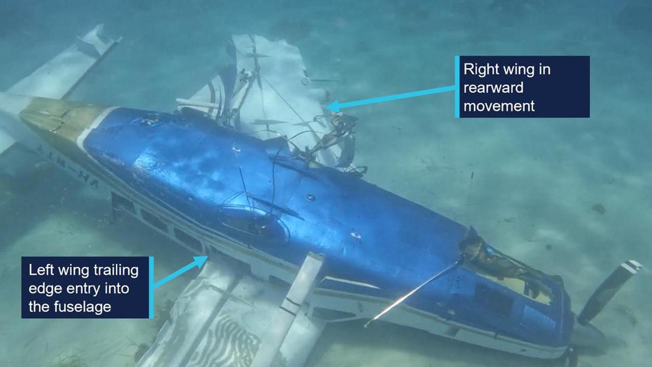 The seaplane crash that killed three people