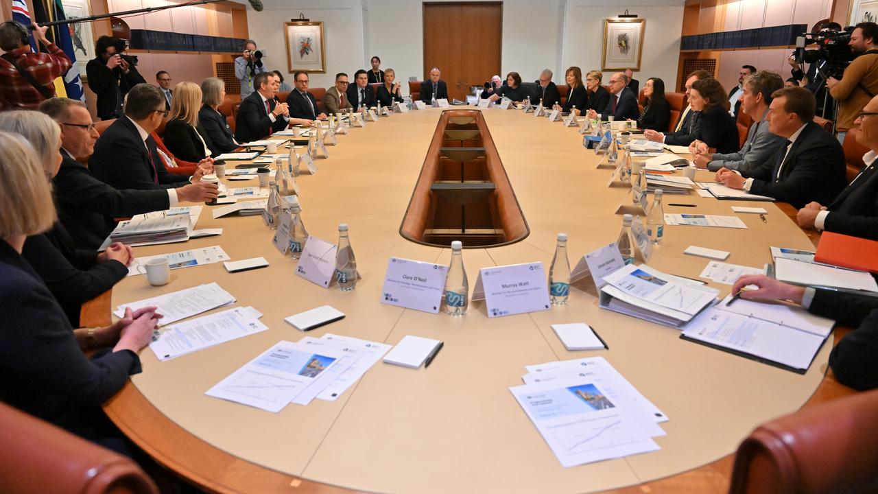 Treasurer Jim Chalmers during an Economic Reform Roundtable