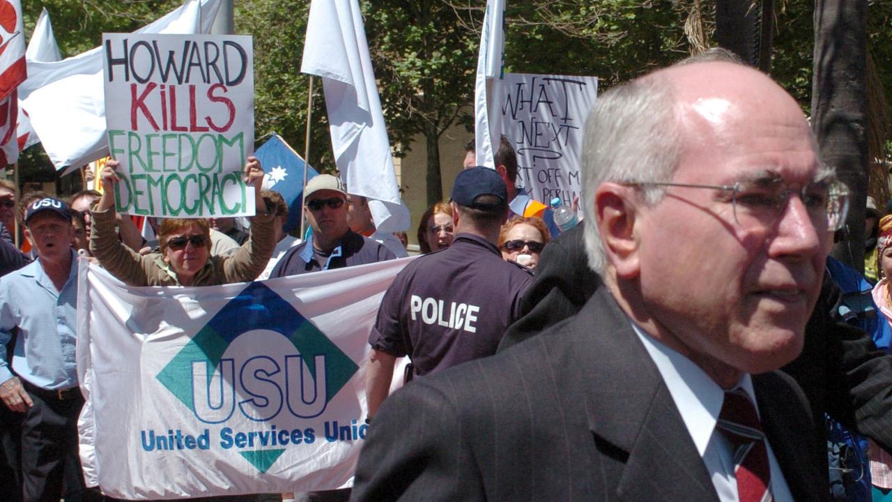 Prime Minister John Howard in 2005