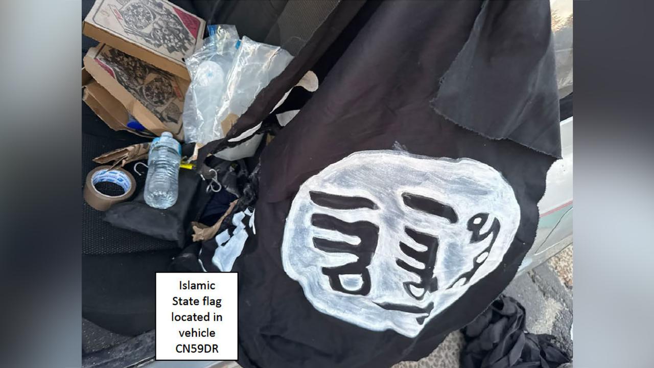 Home made Islamic State flag