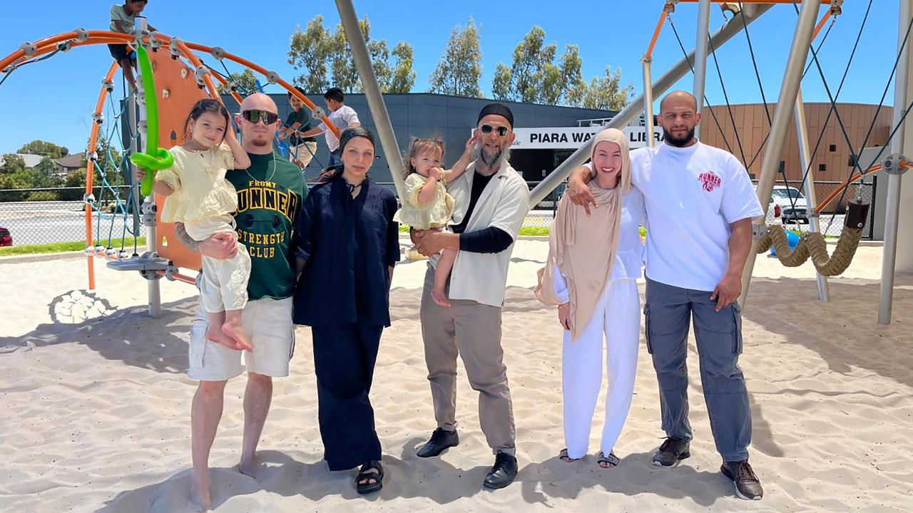 Imam Feizel Chothia and his family