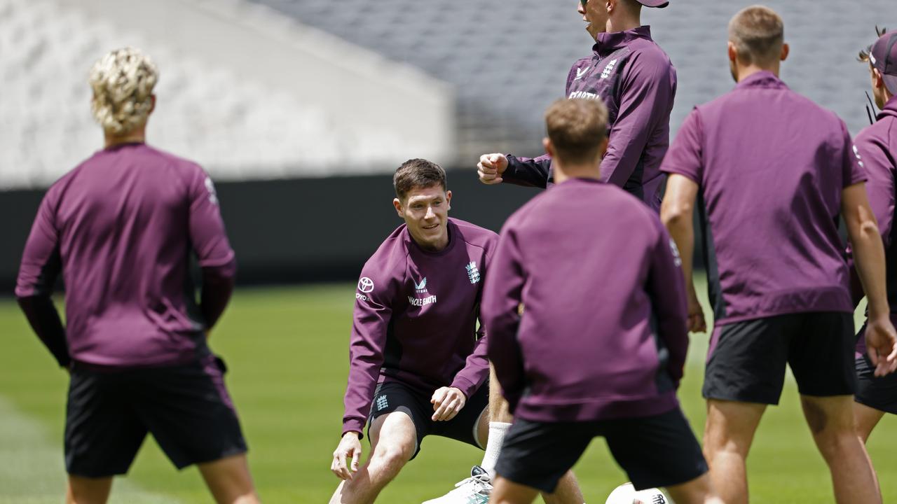 England cricket team training.