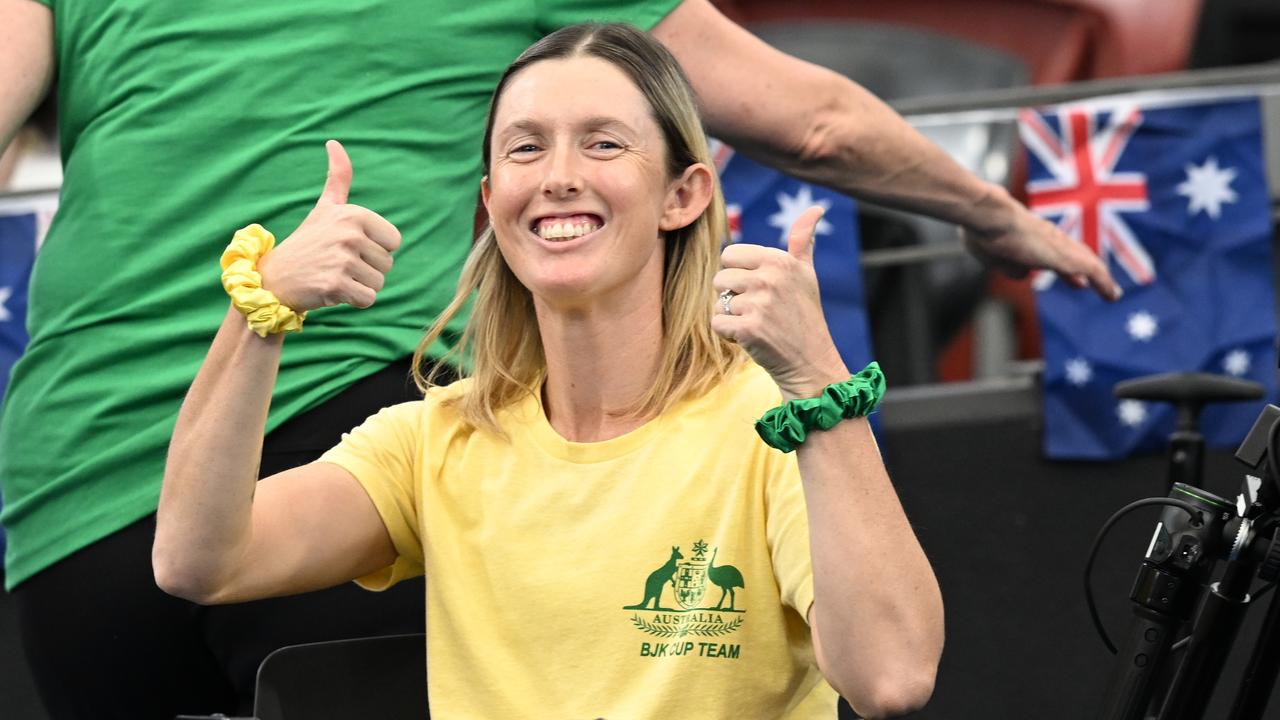 An injured Storm Hunter of Australia