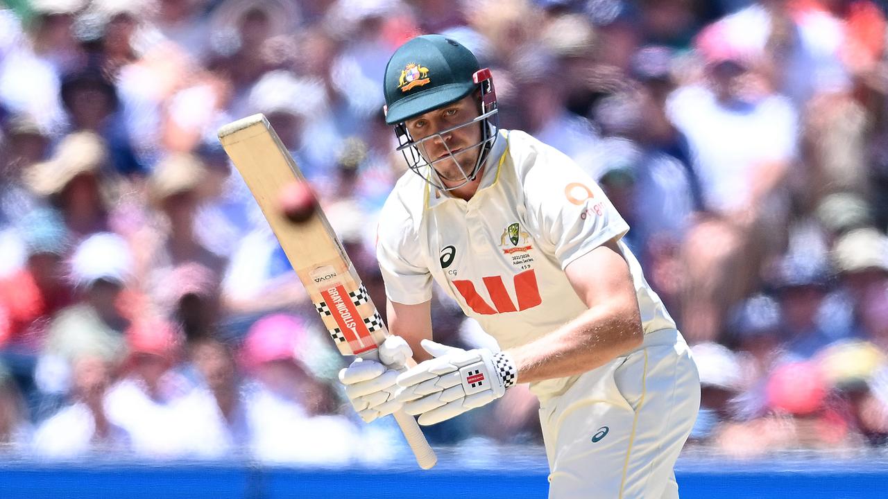 Cameron Green is averaging 18.66 with the bat this Ashes series.