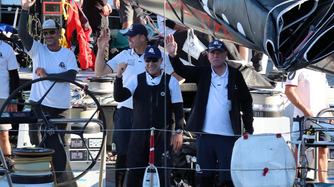 Comanche skippers Matt Allen and James Mayo