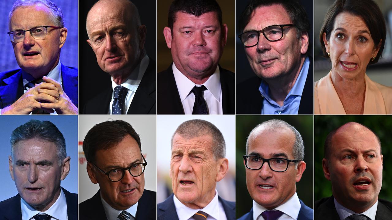 Panel or prominent business and other leaders 