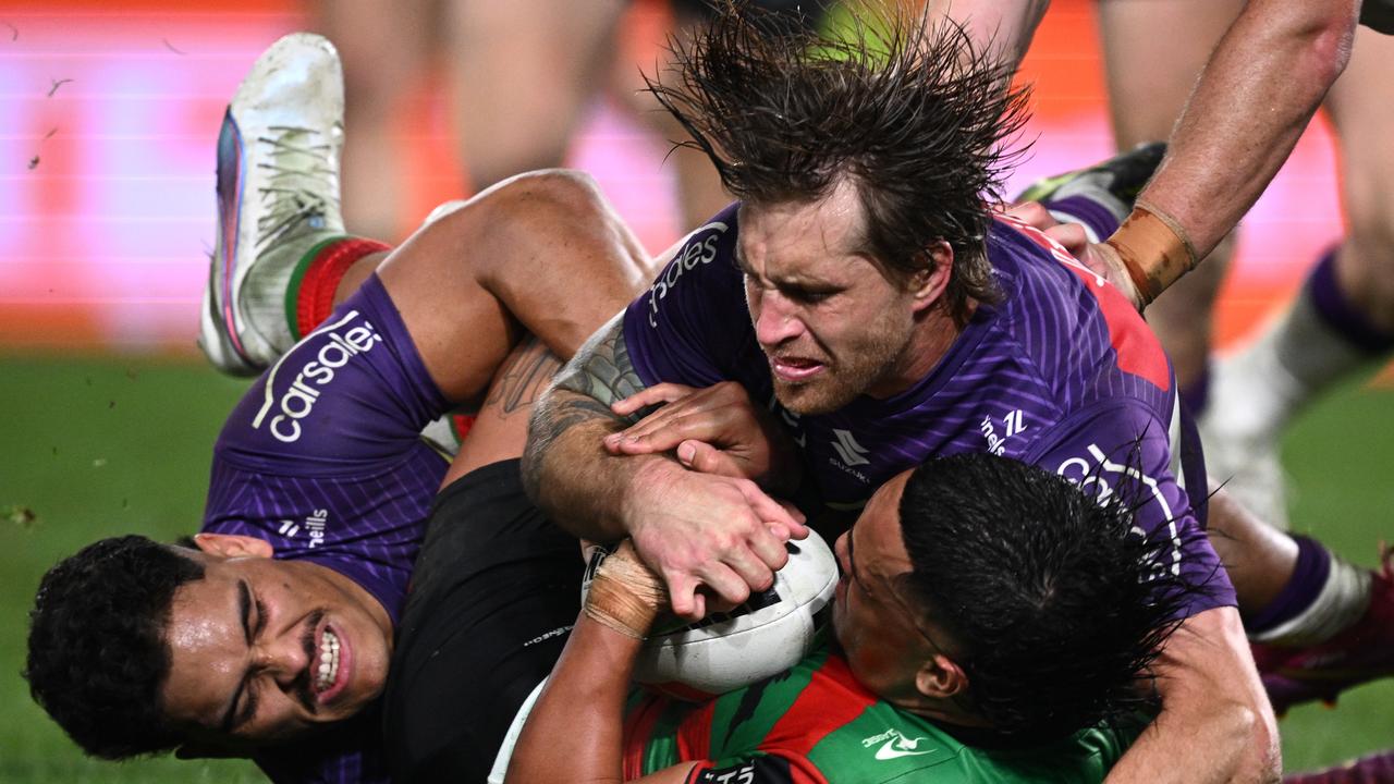 Keaon Koloamatangi of the Rabbitohs