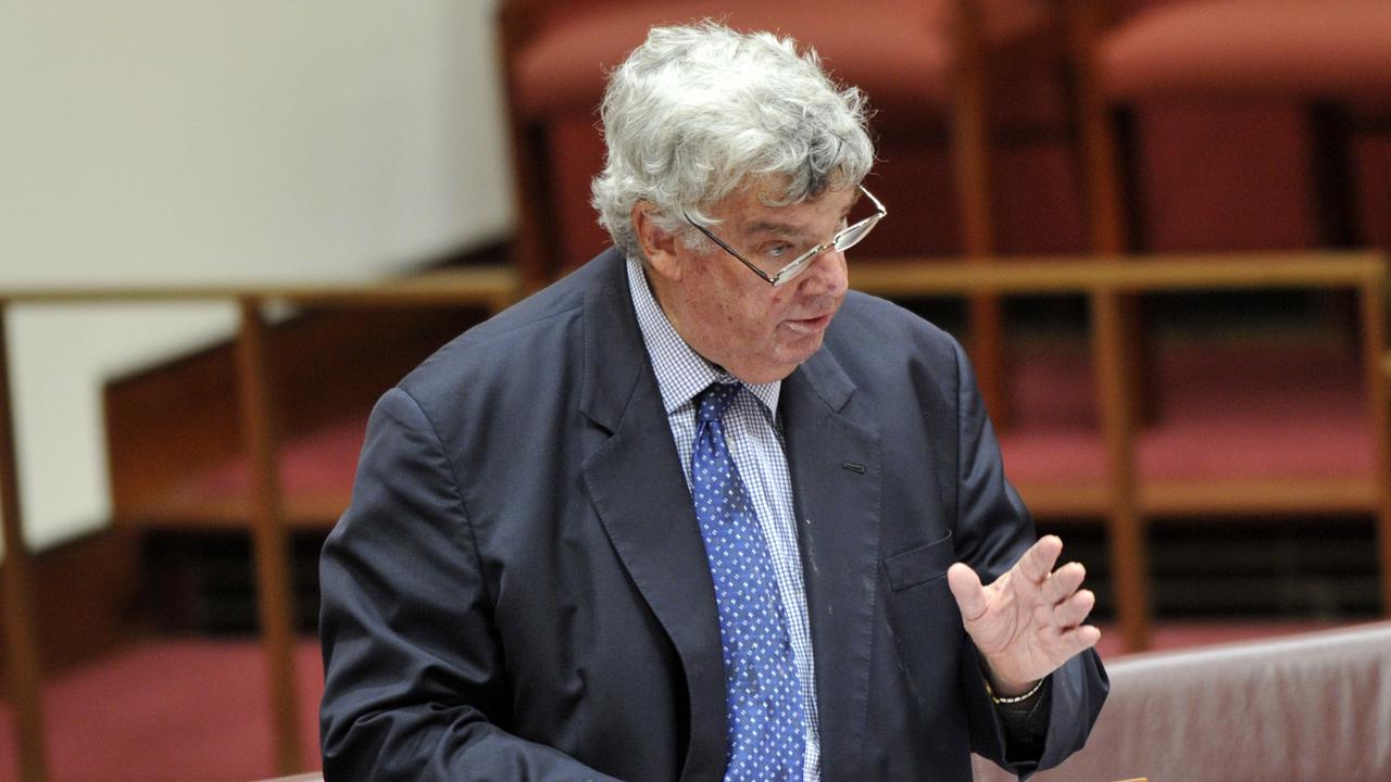 Ron Boswell speaking in the Senate in 2013