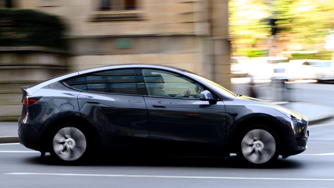 A file photo of a Tesla