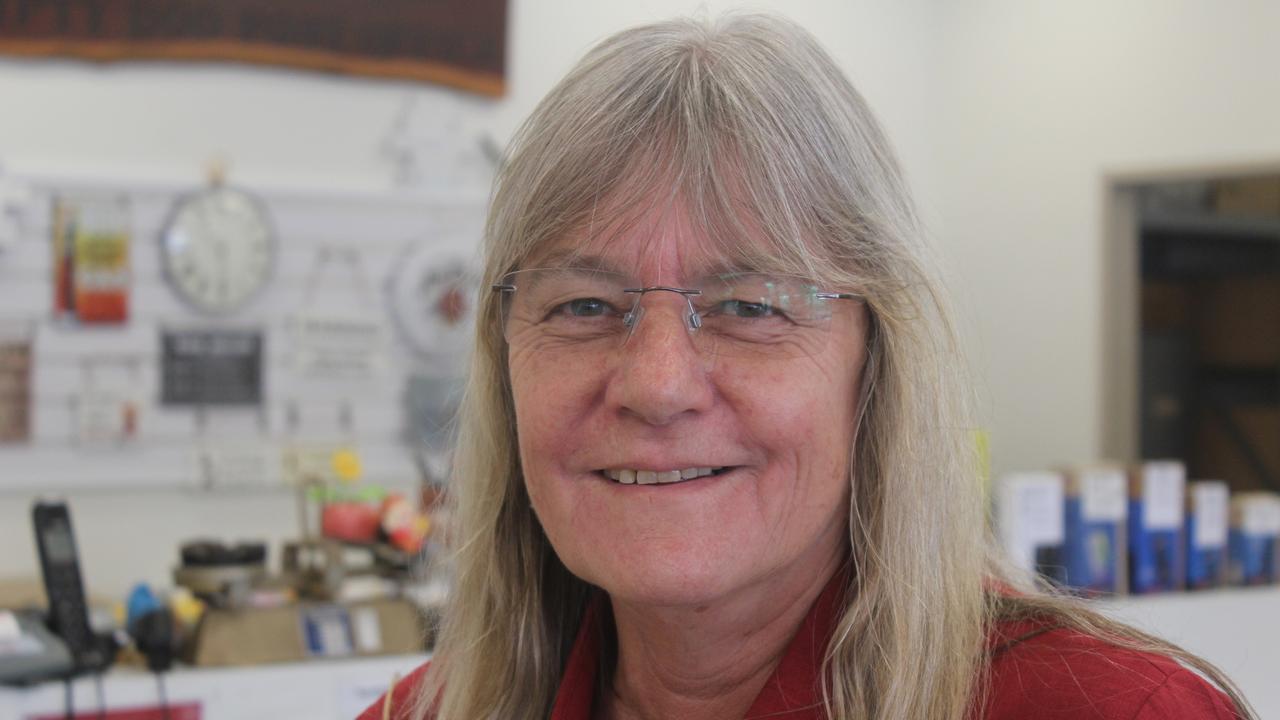 Humpty Doo Post Office assistant manager Lou Pfitzner.