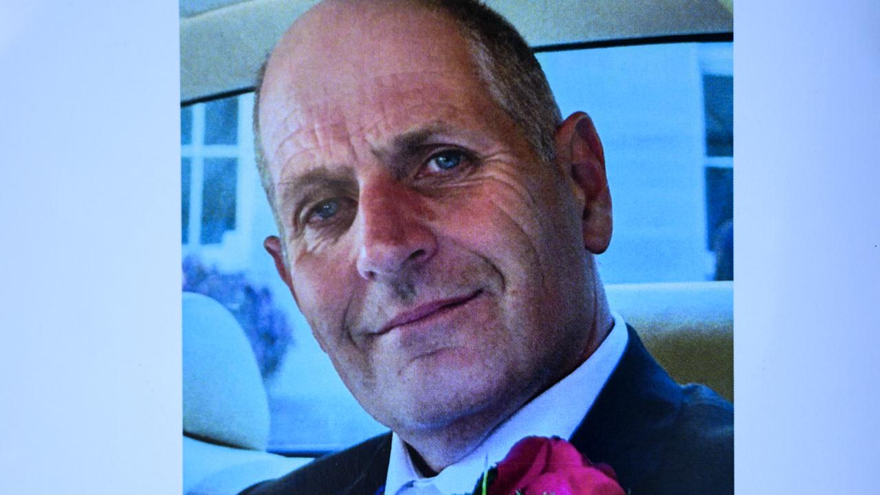 An image of Peter Meagher on his funeral booklet