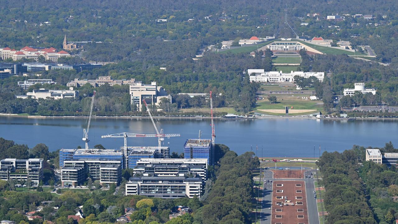 Apartment building near Parliament House in Canberra (file image)