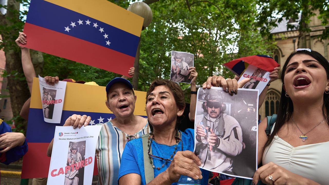 Supporters of the Venezuelan opposition celebrate