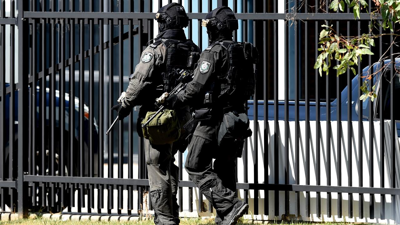 Tactical police officers (file image)