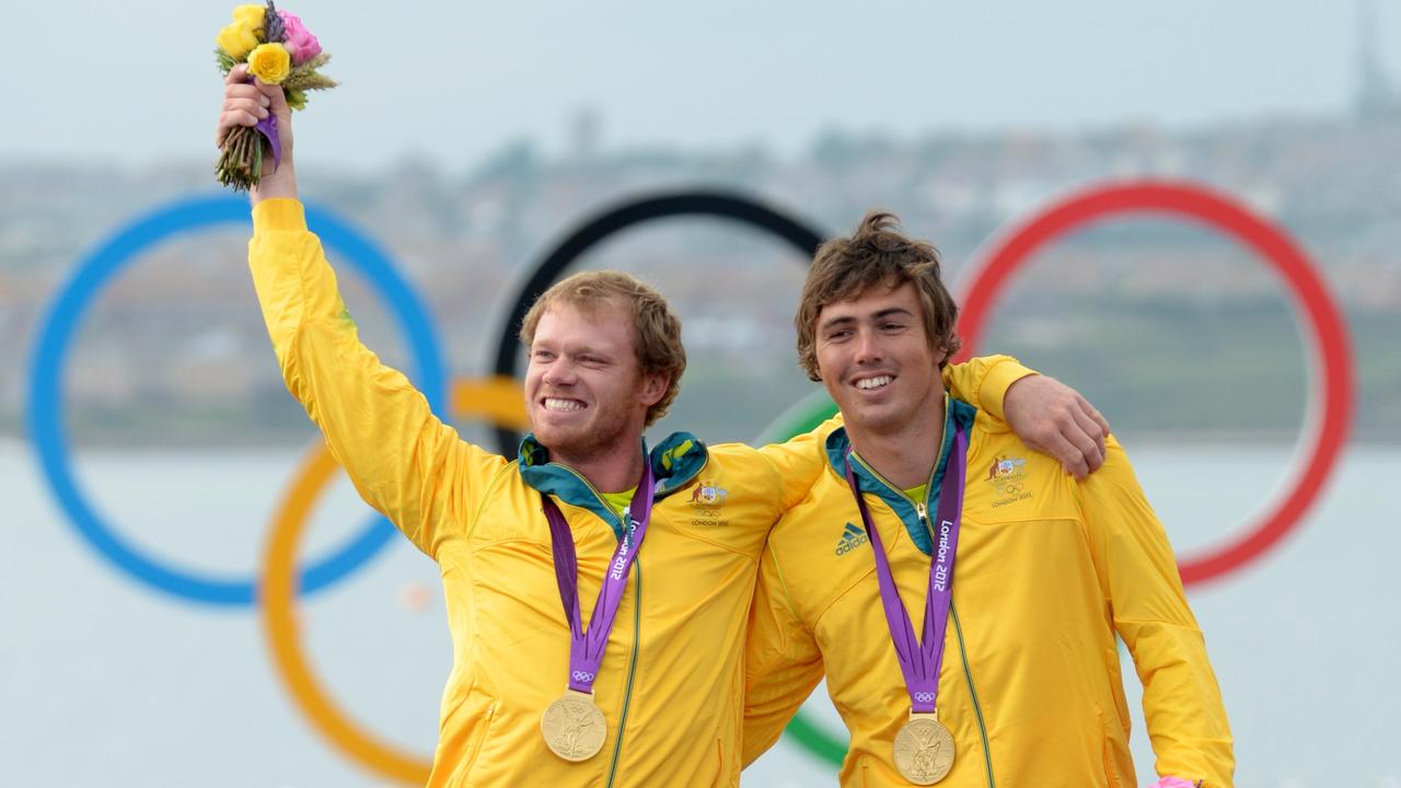 Nathan Outteridge and Iain Jensen