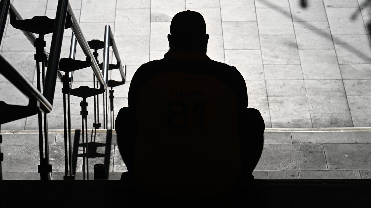 A silhouette of a person