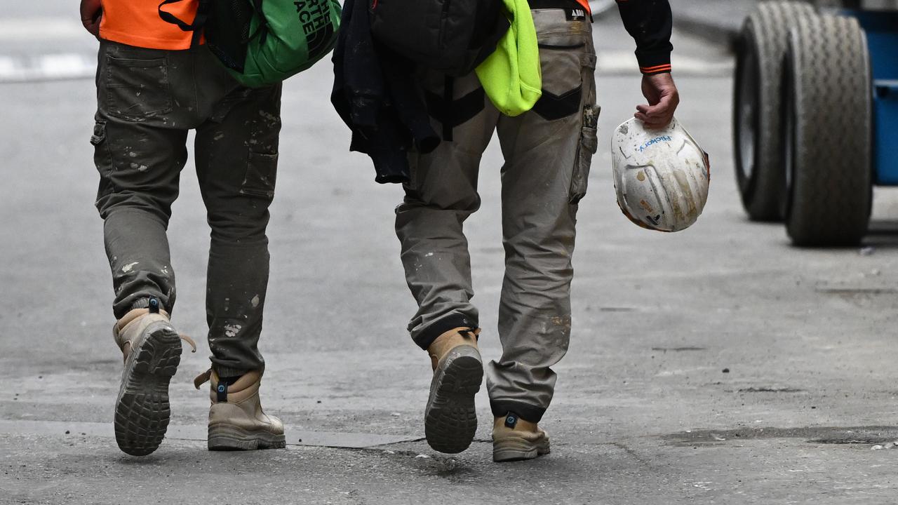 A stock photo of construction workers 