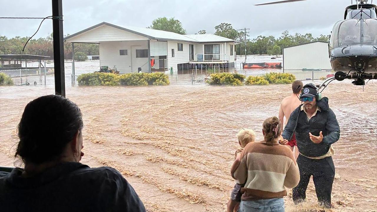 Flood rescues in Clermont