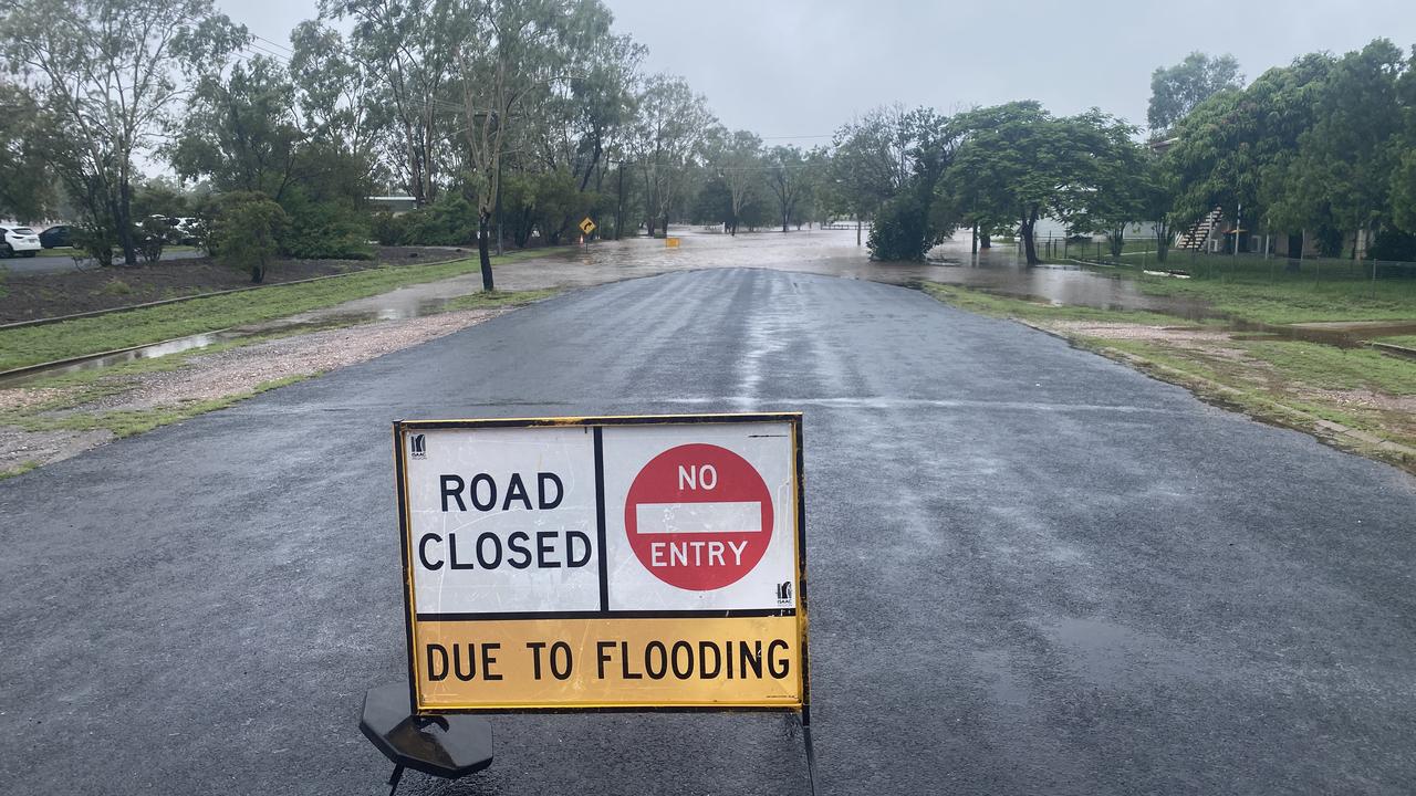 Flooding in the central Queensland town of Clermont