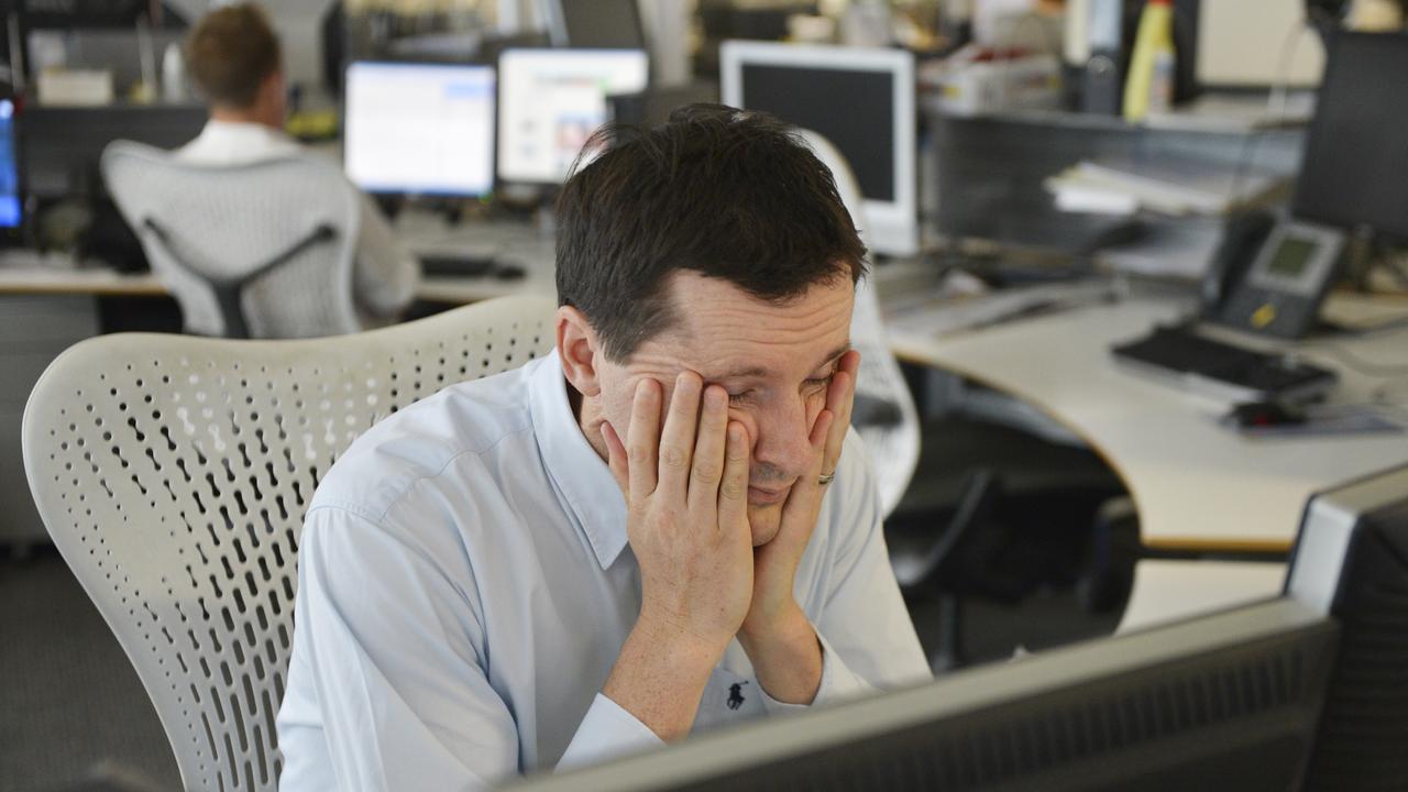 Office stress (file)