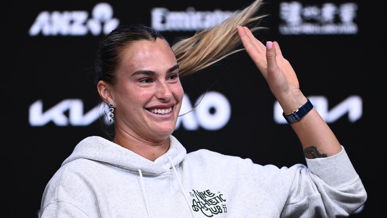 World No.1 Aryna Sabalenka