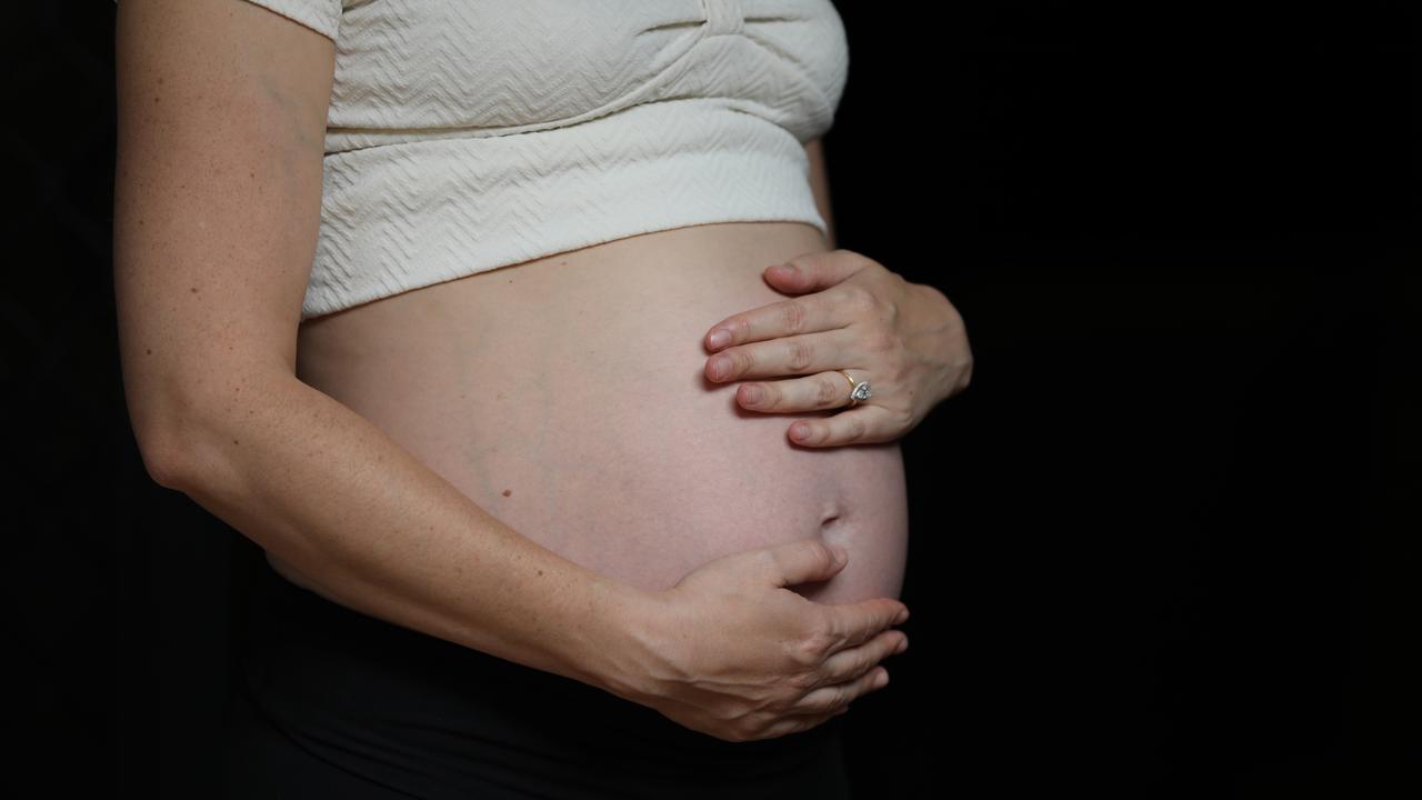 A pregnant person in Sydney