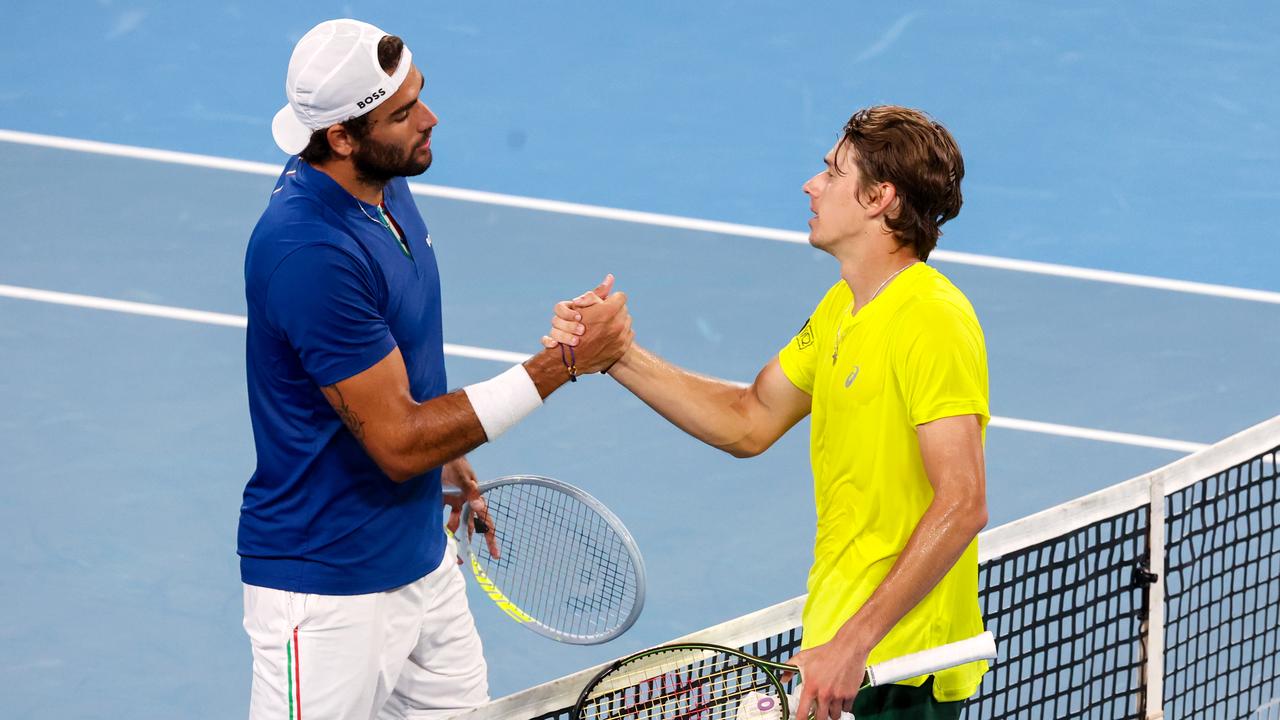 Berrettini and De Minaur