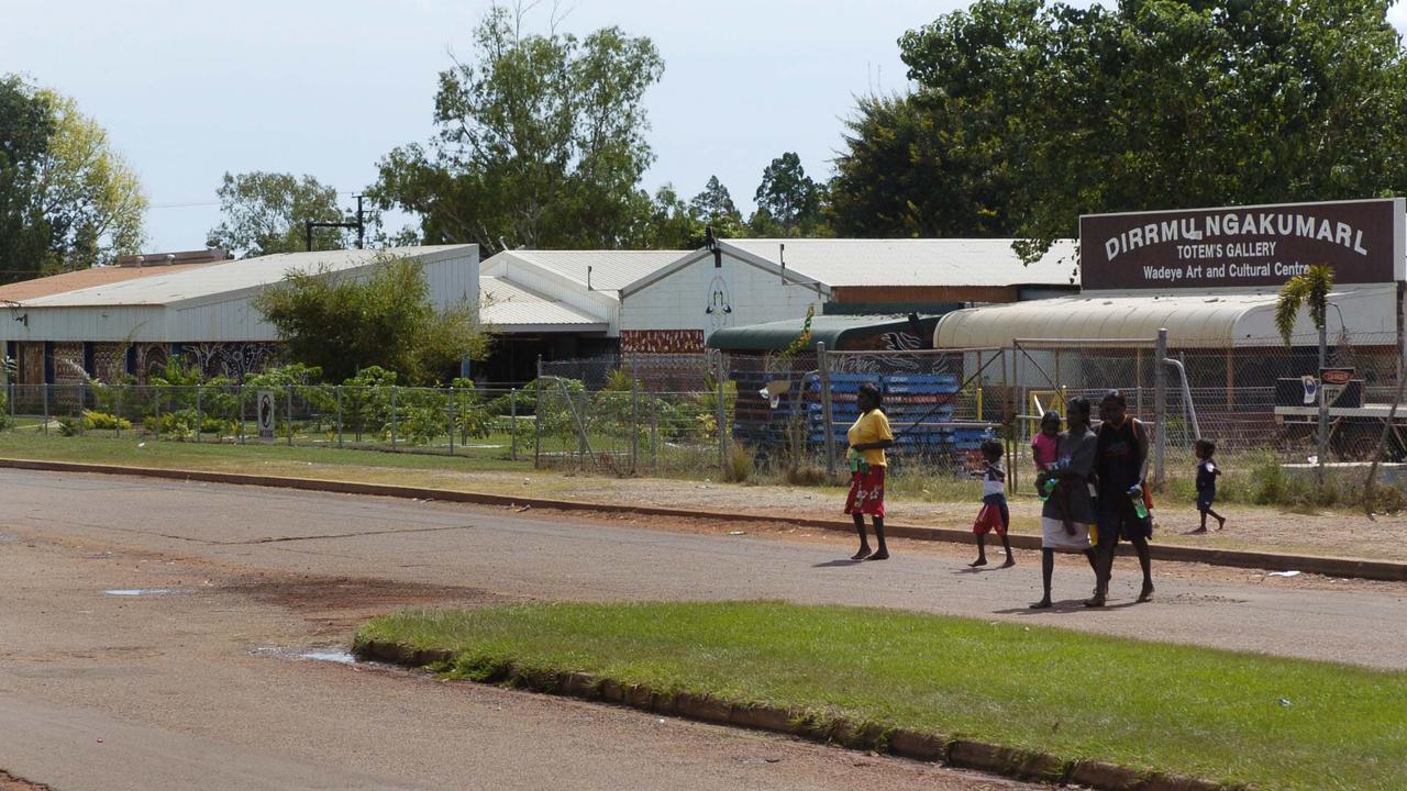 The main street of Wadeye (file image)